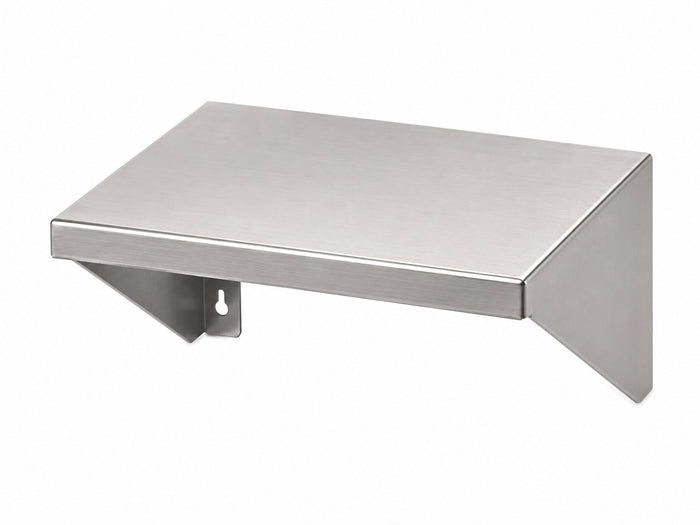 12" x 10" Stainless Steel Wall Shelf