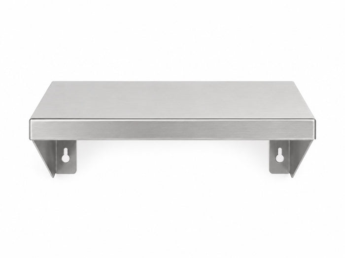 12" x 10" Stainless Steel Wall Shelf