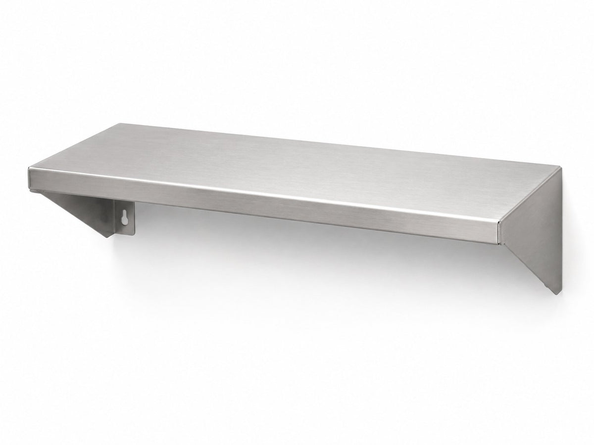 24" x 10" Stainless Steel Wall Shelf