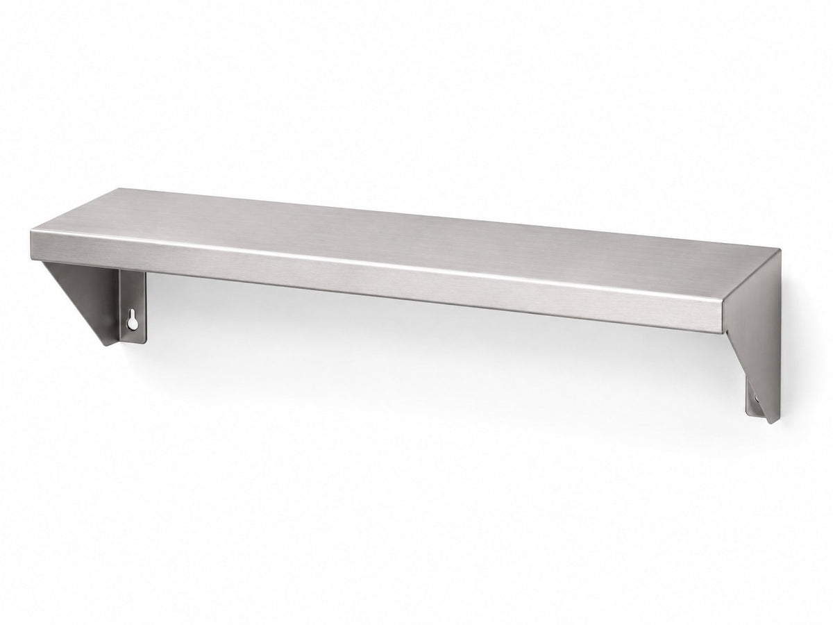 24" x 7" Stainless Steel Wall Shelf