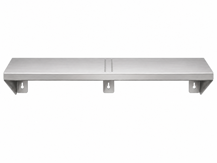 36" x 10" Stainless Steel Wall Shelf
