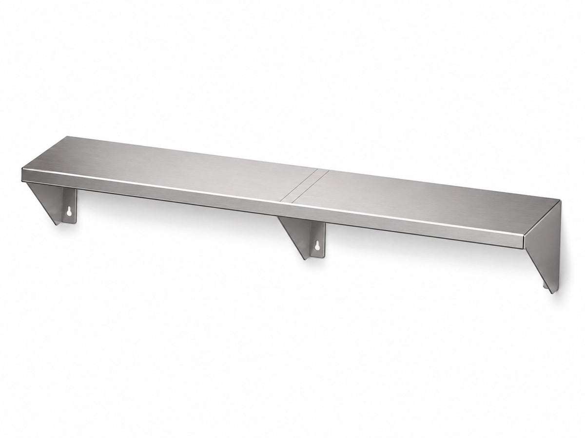 36" x 7" Stainless Steel Wall Shelf