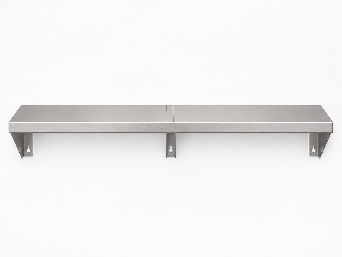36" x 7" Stainless Steel Wall Shelf
