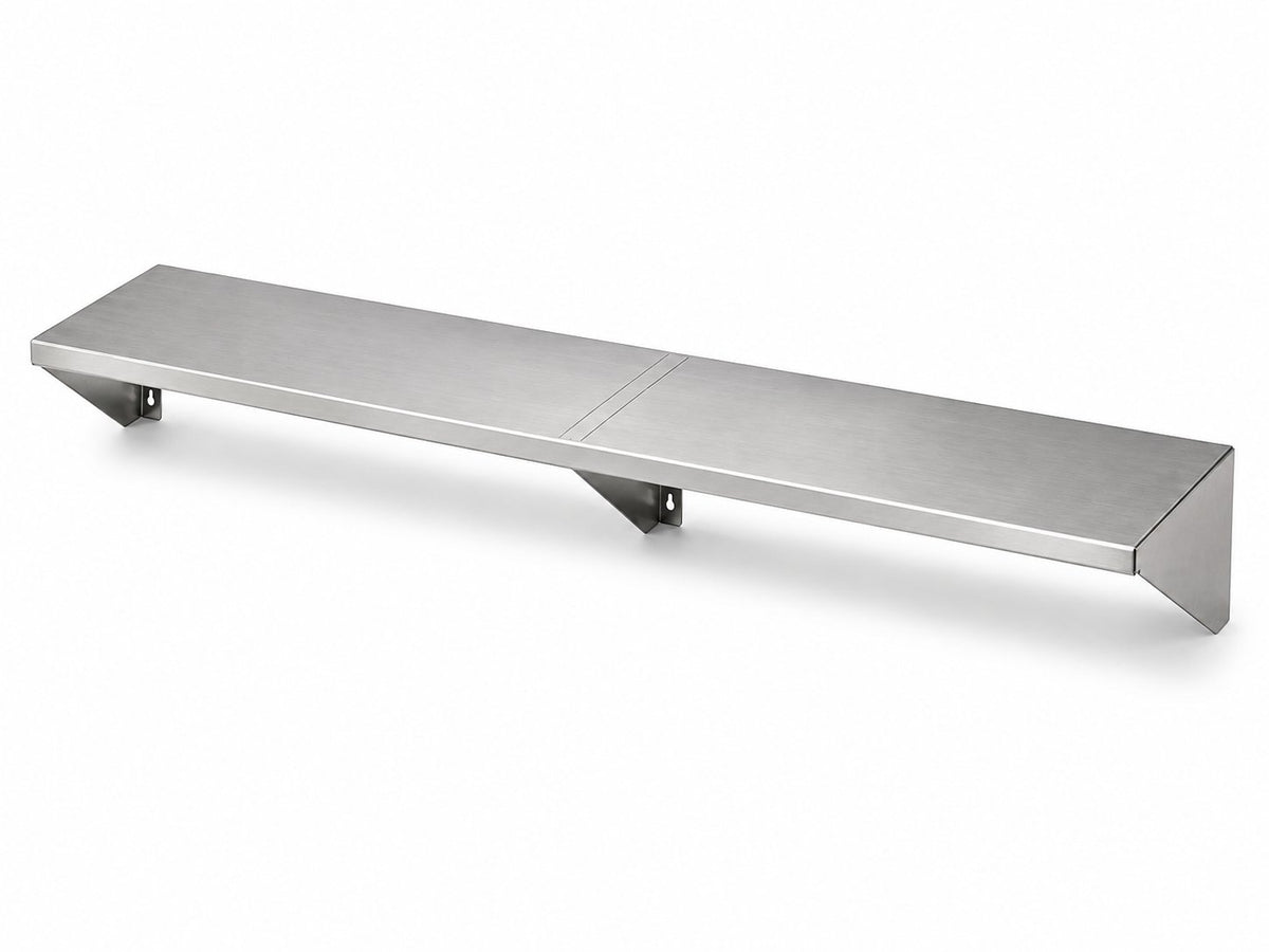 48" x 10" Stainless Steel Wall Shelf