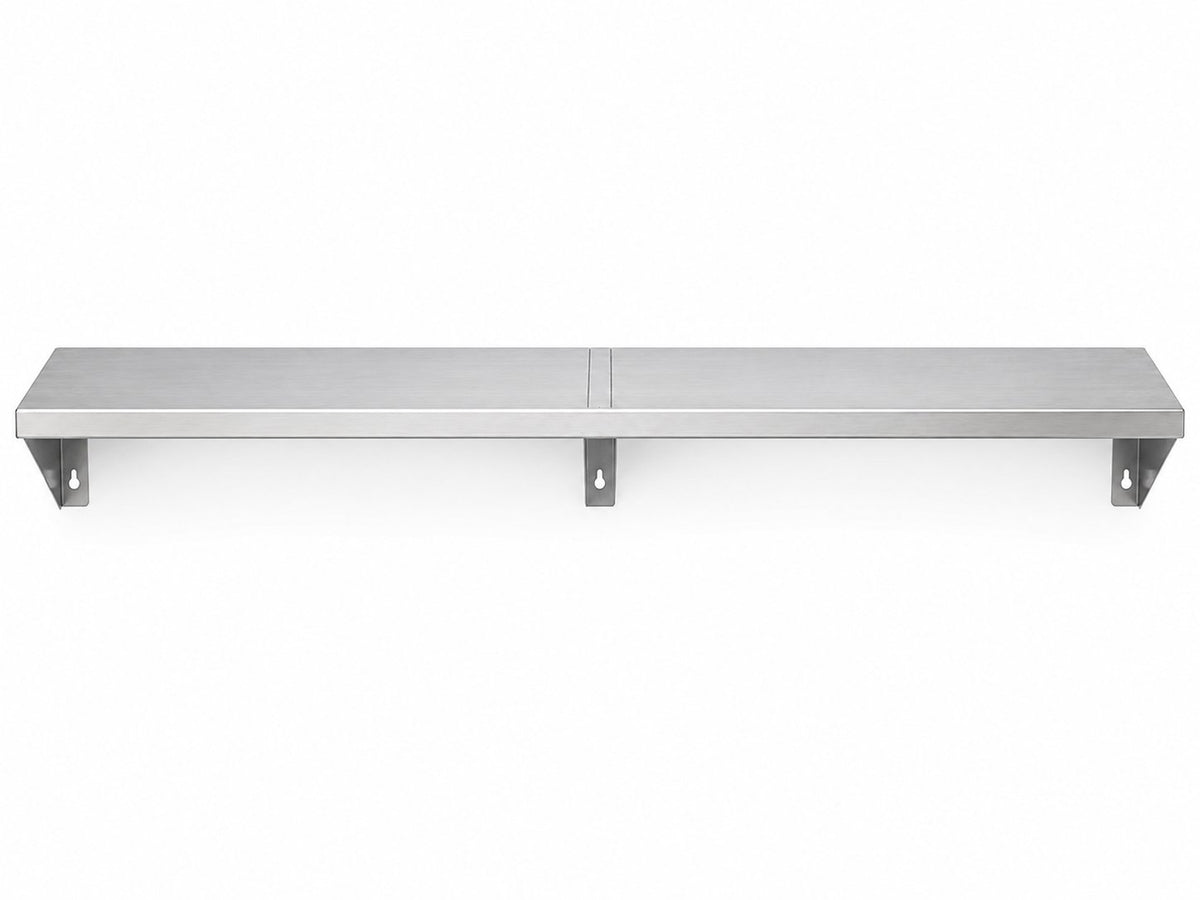 48" x 10" Stainless Steel Wall Shelf