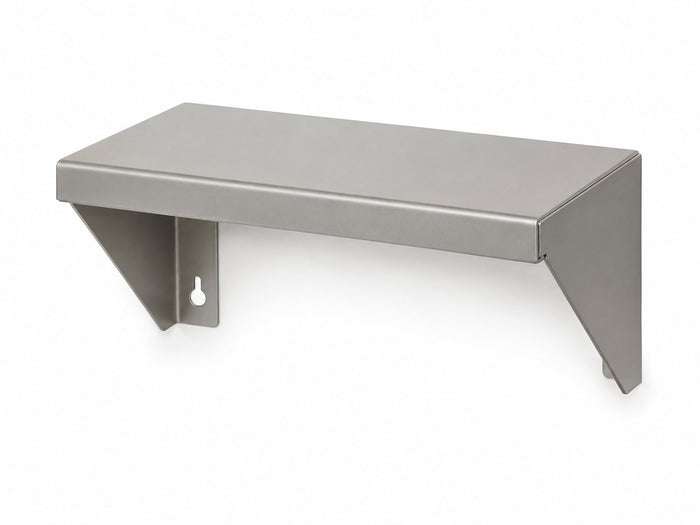 12" x 7" Stainless Steel Wall Shelf