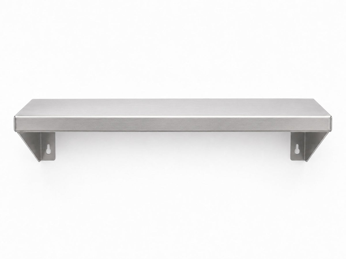 24" x 10" Stainless Steel Wall Shelf