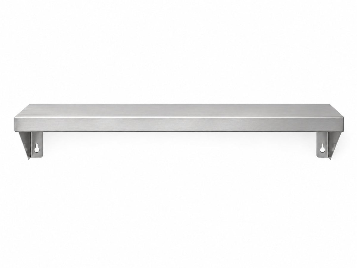 24" x 7" Stainless Steel Wall Shelf