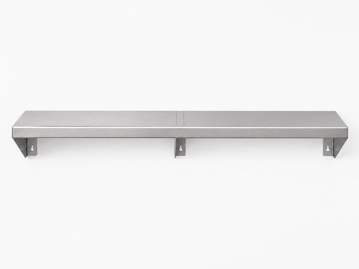 48" x 7" Stainless Steel Wall Shelf