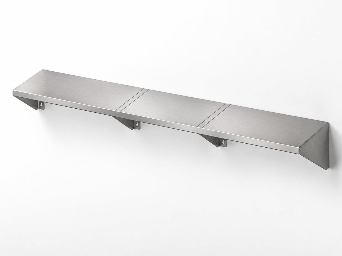 60" x 10" Stainless Steel Wall Shelf