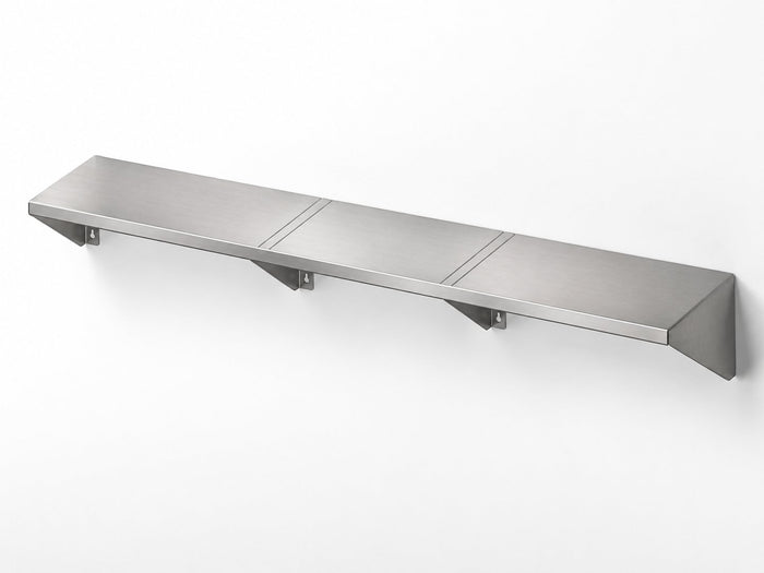 60" x 10" Stainless Steel Wall Shelf