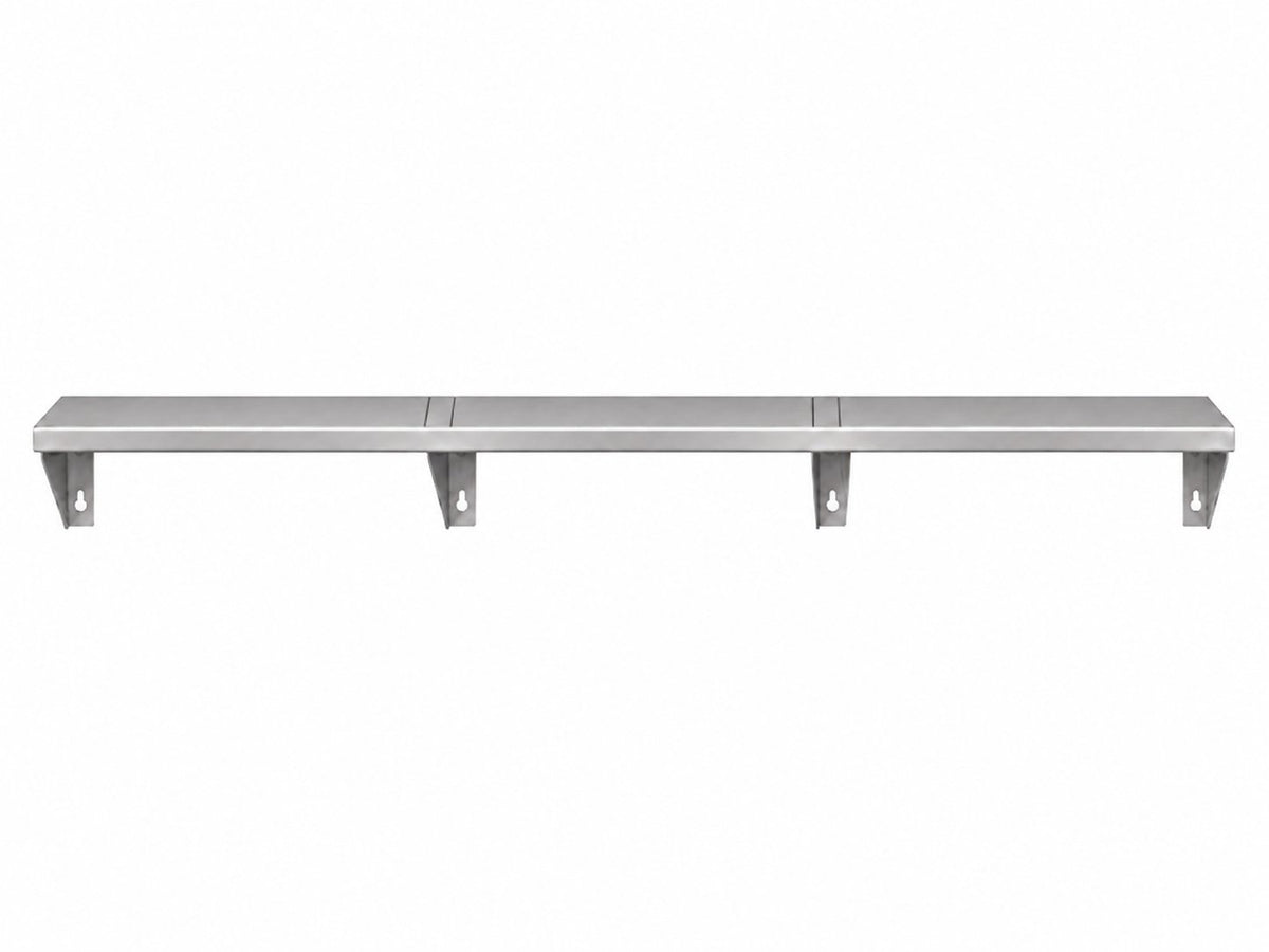 60" x 7" Stainless Steel Wall Shelf