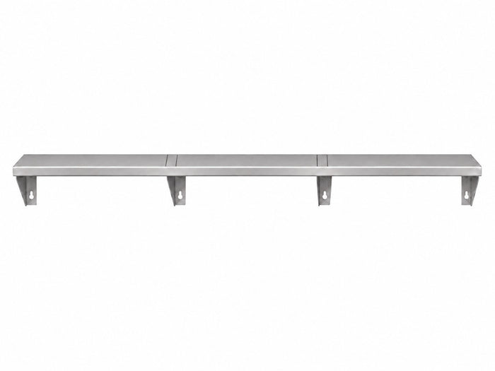 60" x 7" Stainless Steel Wall Shelf